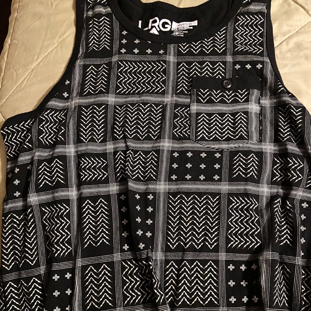 Black LRG tank top